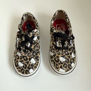 Vans Hello Kitty Leopard sneakers limited edition US 6.5